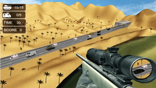 沙漠狙击战行动截图1: