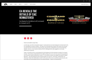 EA宣布重制《红色警戒》：经典IP回归引起轰动图片2