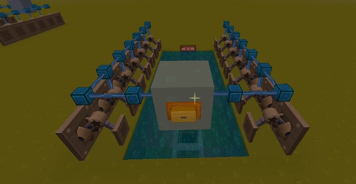迷你世界自动水稻收割机制造教学 自动水稻收割机该怎么制作？[多图]图片6