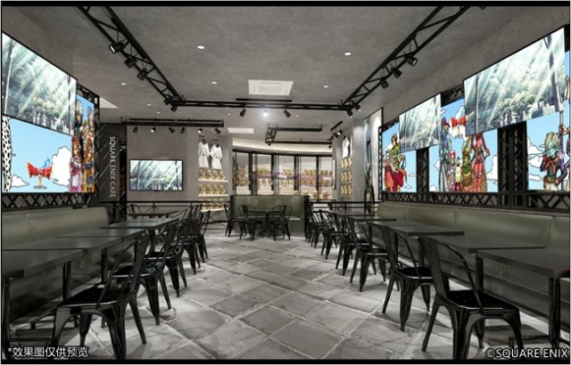 勇者斗恶龙X主题咖啡厅在哪里？SQUARE ENIX CAFE上海店6月1日开启[多图]图片5