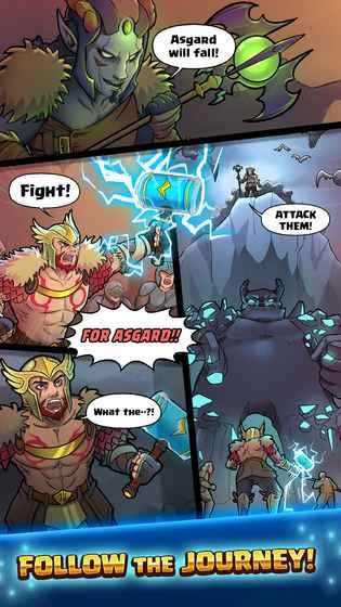 托尔塔纳罗克之战安卓版手游最新版（Thor War of Tapnarok）图4: