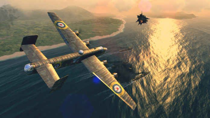 二战战机空中混战中文游戏官方版下载（Warplanes WW2 Dogfight）图4: