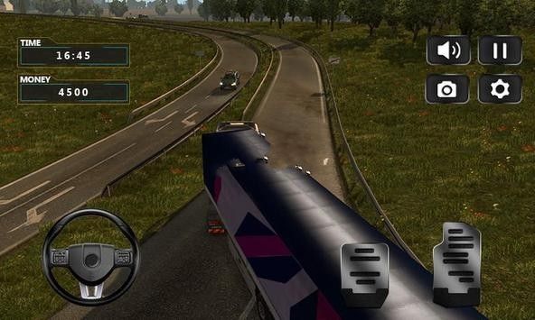 欧洲卡车模拟拖车司机2018游戏中文手机版图3: