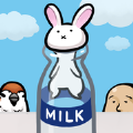 小白兔和牛乳瓶游戏