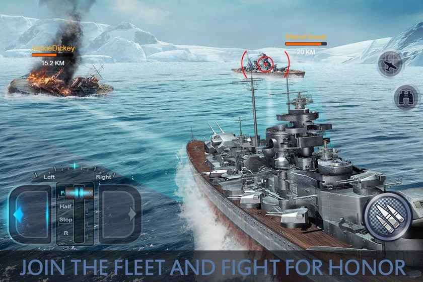 Fleet Glory最新版全战舰完整无限资源中文版下载图片1