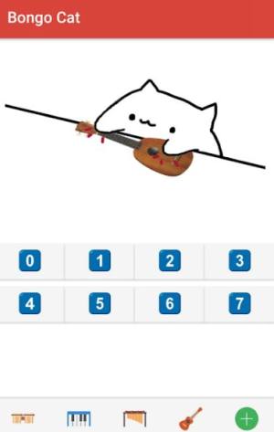 抖音演奏乐器的猫手机游戏安卓版（Bongo Cat）图片1