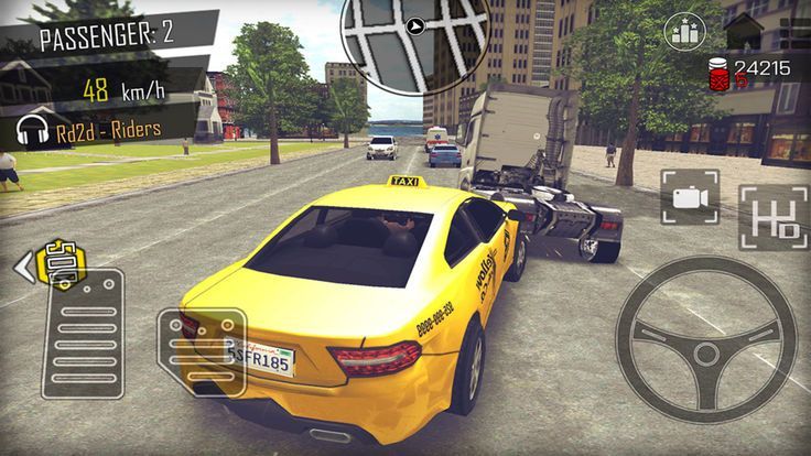 Open World Driver游戏中文手机版（开放世界模拟出租车）截图2: