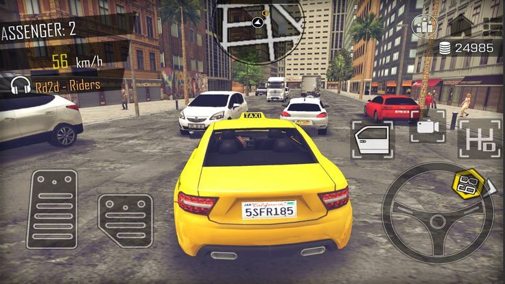 Open World Driver游戏中文手机版（开放世界模拟出租车）截图4: