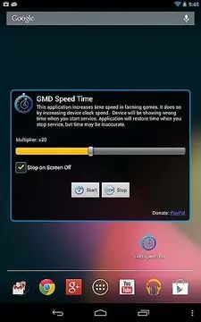 手游变速齿轮安卓5.1.1免root最新版地址（GMD Speed Time）图2: