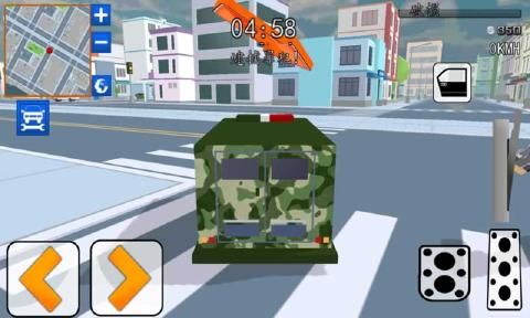 像素军队中文版下载手机游戏（Blocky Army City Rush Racer）图3: