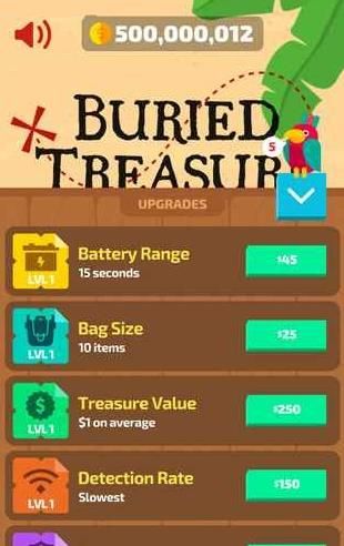 Buried Treasure游戏中文手机版（探宝）图片1