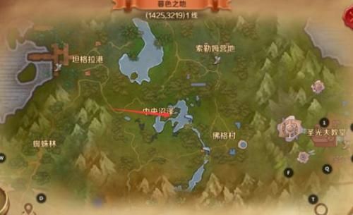万王之王3D塞外骨地风景攻略：塞外骨地风景点位置汇总[多图]图片2