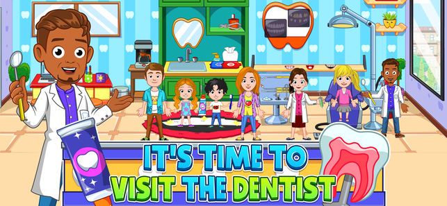 我的小镇牙医访问免费游戏安卓版（My City Dentist Visit）图3: