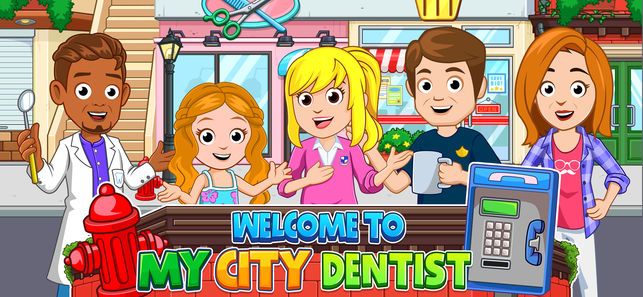 我的小镇牙医访问免费游戏安卓版（My City Dentist Visit）图2: