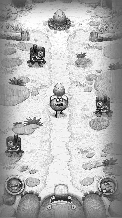 饥肠辘辘的怪物游戏安卓版下载官方正版地址（Bad Hungry Monster）图片2