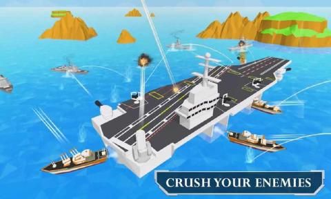 像素海军争霸游戏安卓版官方下载（Naval Ship Craft）图2: