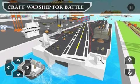 像素海军争霸游戏安卓版官方下载（Naval Ship Craft）图3: