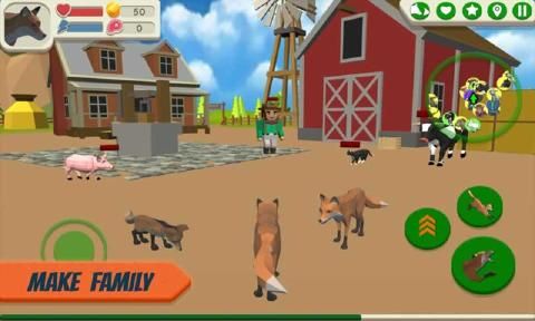 狐狸家族模拟（Fox Simulator）游戏安卓版图2: