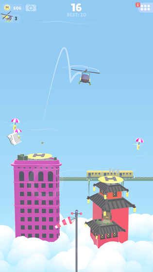跳跳直升机安卓版手机游戏下载（HeliHopper）图3: