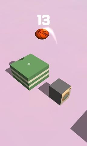 篮球跳一跳手机游戏最新版图1: