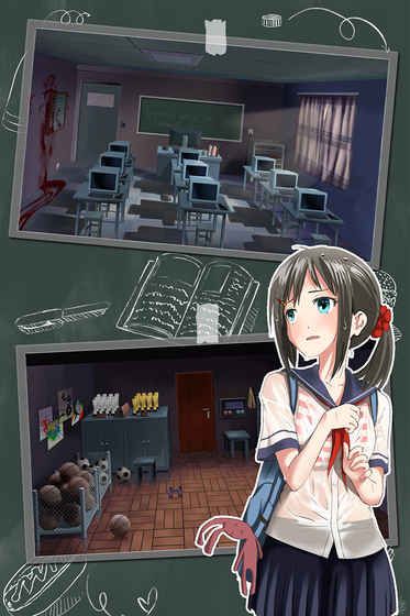 密室逃脱萝莉校园手机游戏最新正版图2: