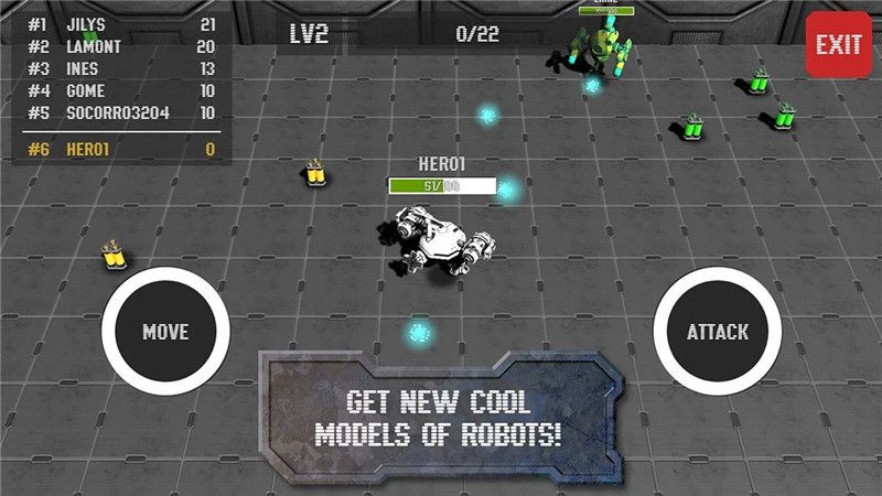机器人战争io手机游戏最新版（Iron）截图3: