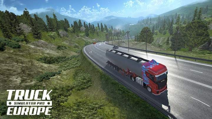 欧洲重卡车模拟游戏安卓版下载（Euro Truck PRO 18）图2: