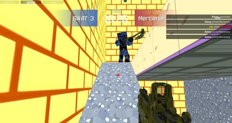 方块特警作战手机游戏最新正版下载图1: