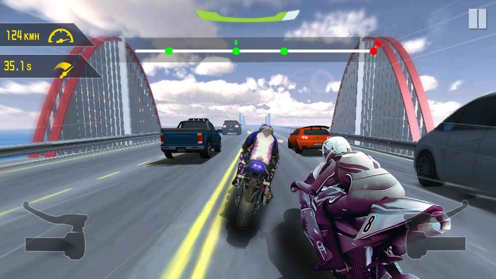 公路摩托骑士手机游戏最新正版下载图2: