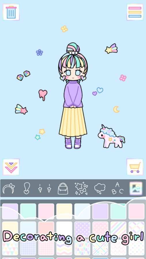 粉彩女孩2.1.7安卓免费版手机游戏下载截图2: