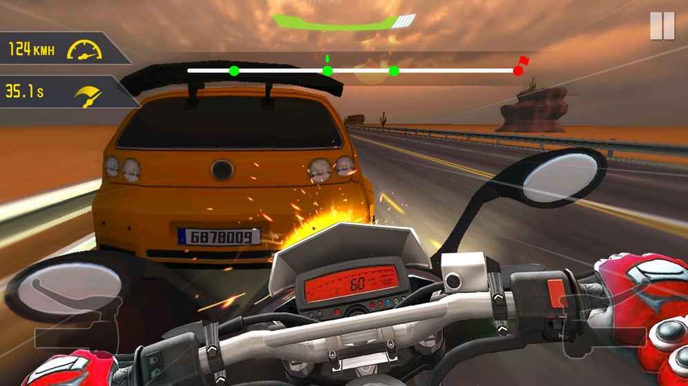 公路摩托骑士手机游戏最新正版下载图1: