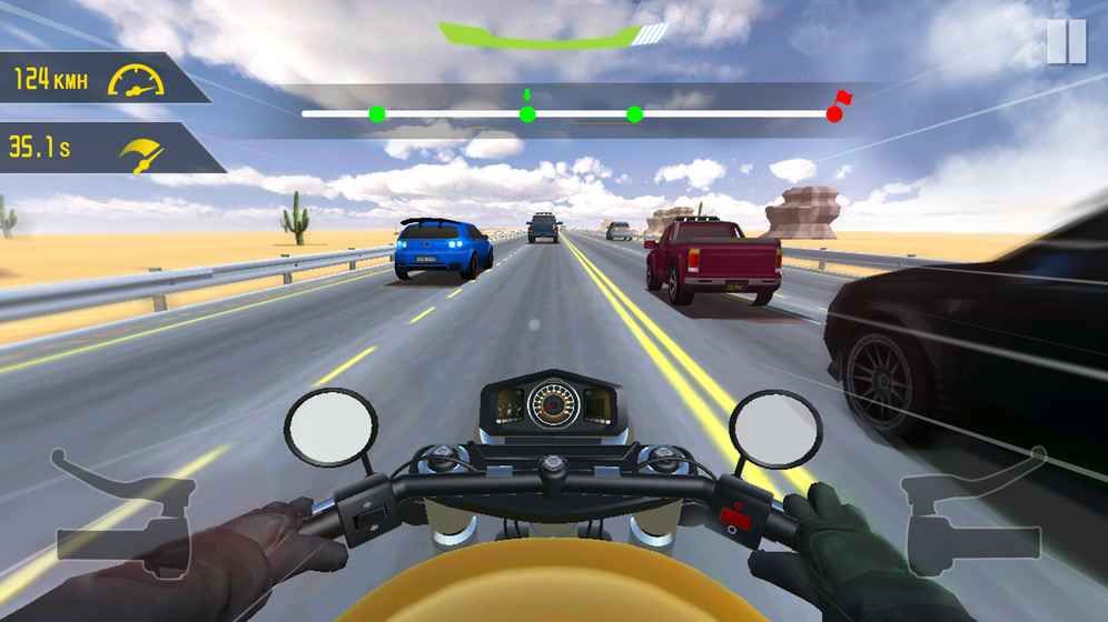 公路摩托骑士手机游戏最新正版下载图4: