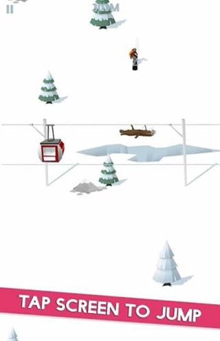 雪山急速滑雪手机游戏最新正版下载图2:
