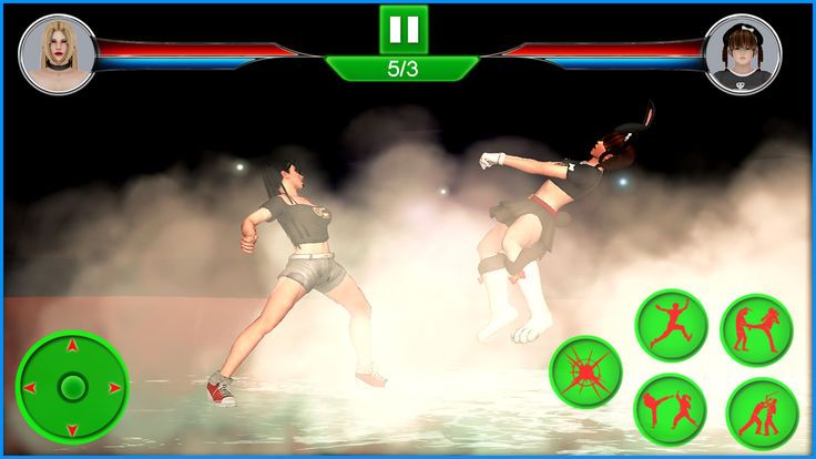 Lady Warrior Street Combat手机游戏最新版下载截图2: