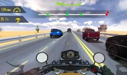 高速公路摩托骑手手机游戏最新版下载图2: