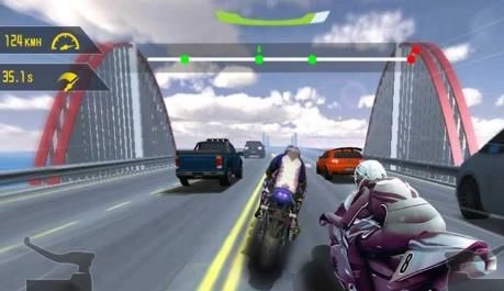 高速公路摩托骑手手机游戏最新版下载图1: