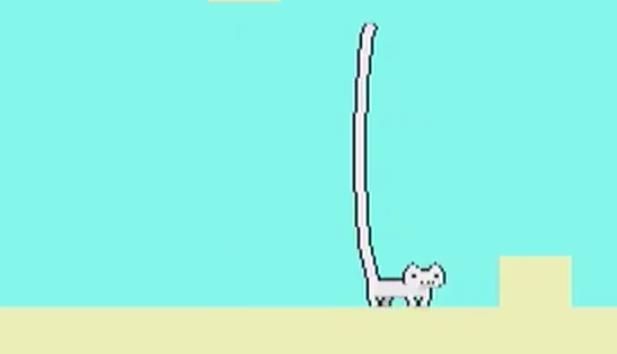 沙雕猫吃鱼游戏猫会变长身体分开官方网站正式版图3: