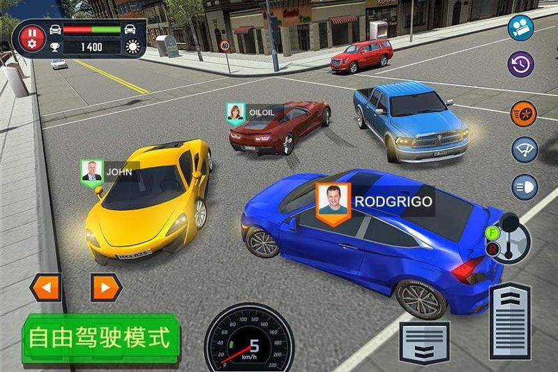 驾校模拟2.6免费金币中文版手机游戏下载截图1: