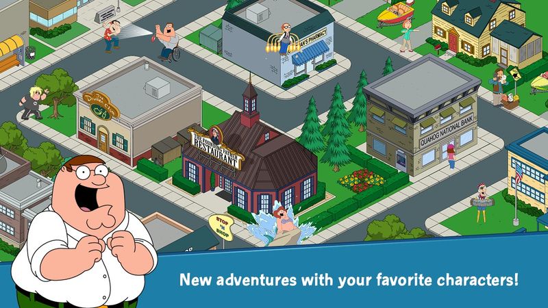 恶搞之家手机游戏中文汉化版（Family Guy The Quest for Stuff）图4: