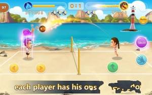 黄金海岸沙滩排球游戏图1
