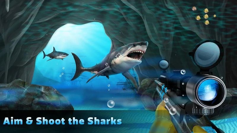 鲨鱼狩猎游戏下载最新版图1: