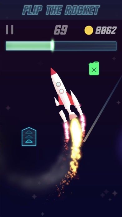 111%翻转火箭手机中文游戏最新地址下载（Flip The Rocket）图2: