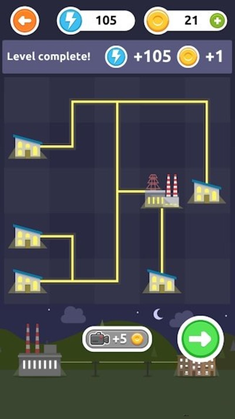 电力线逻辑谜题手机游戏最新正版下载图3: