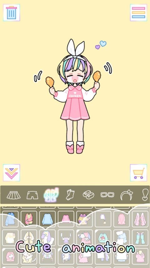 彩色的女孩安卓安卓免费版游戏下载（Pastel Girl）1