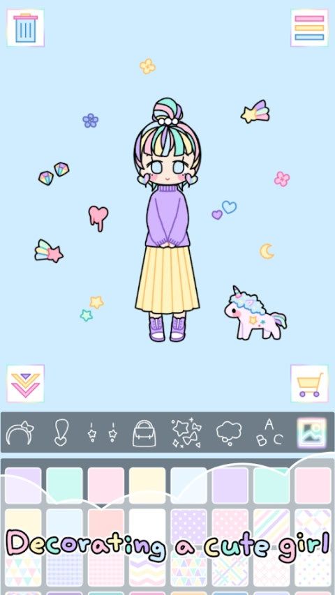 彩色的女孩安卓安卓免费版游戏下载（Pastel Girl）3