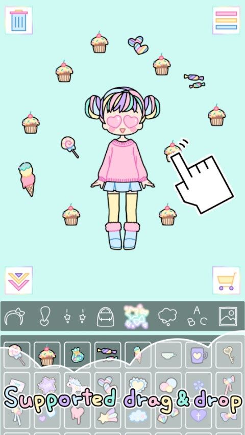 彩色的女孩安卓安卓免费版游戏下载（Pastel Girl）5