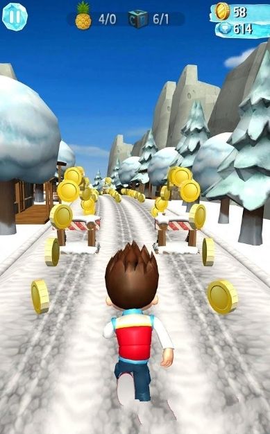 雪地奔跑手机游戏最新正版下载图3: