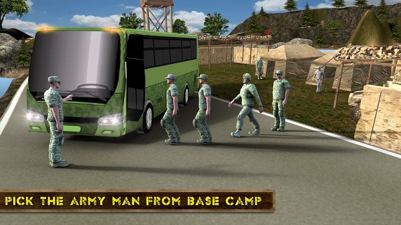 军队巴士模拟器2018手机游戏最新版下载图5: