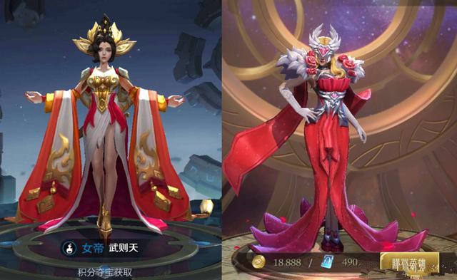 王者荣耀国服外服皮肤哪个更好看？国服外服皮肤图文对比[多图]图片5