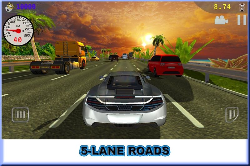 交通赛车豪华车手机游戏下载最新版图2: